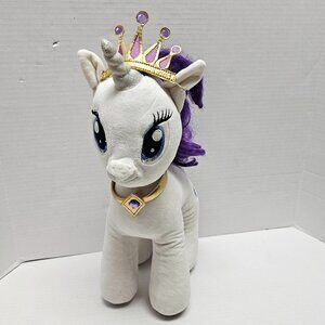 Build A Bear My Little Pony Purple Crown Gold Jewel Necklace Plush